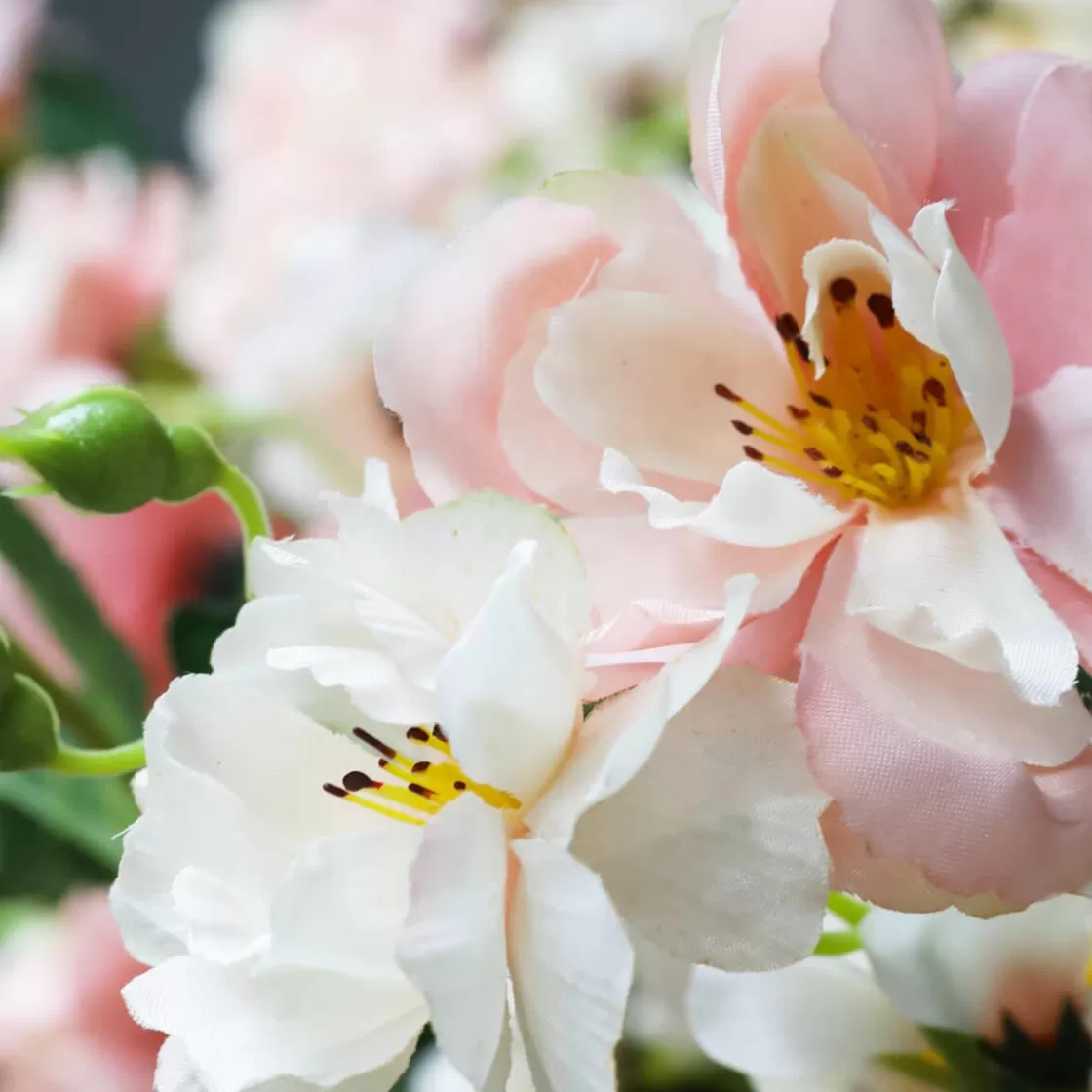 Decoración De Primavera | Árboles Artificiales>DecoWoerner El árbol De s Artificial Blanco/do, 210 Cm rosa