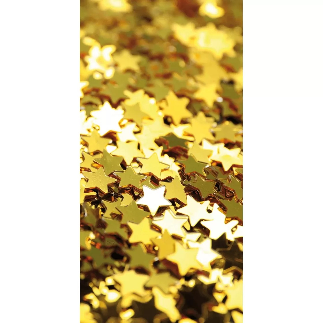 Pancartas De Navidad E Invierno>DecoWoerner Estandarte De Tela Estrellas Doradas 100 X 200 Cm oro