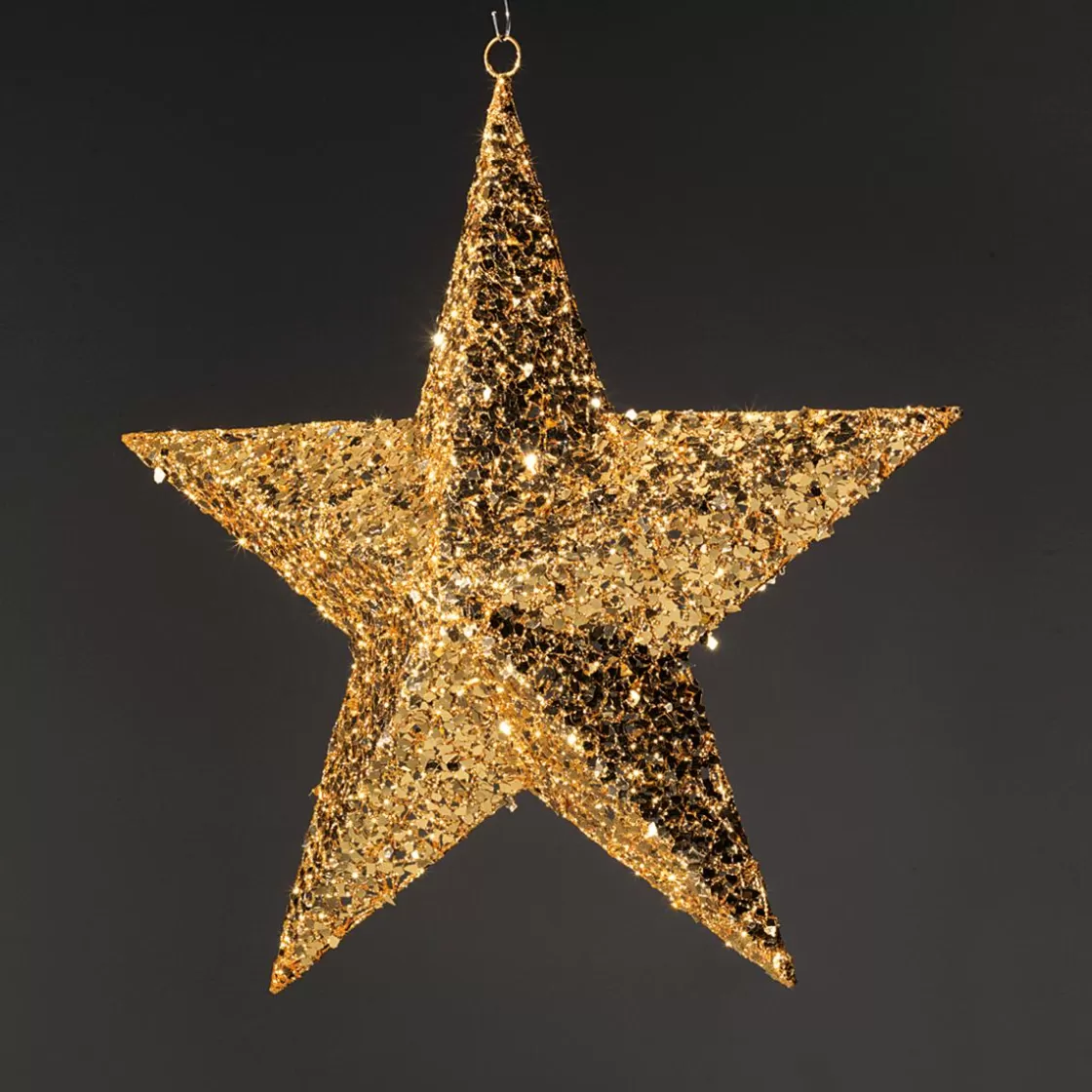 Estrella De Navidad>DecoWoerner Estrella Decorativa, Dorado, Ø 80 Cm oro