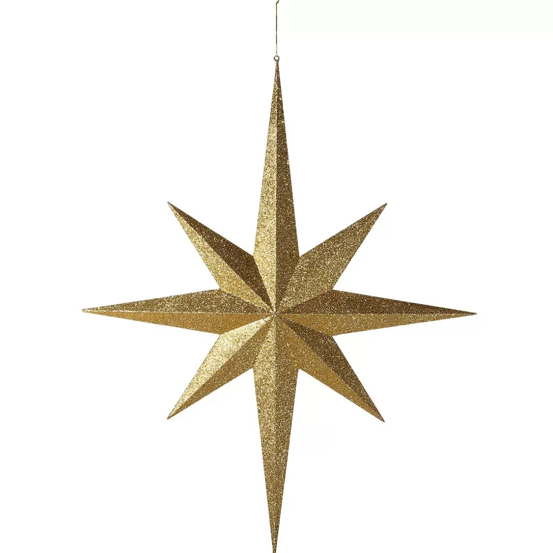 Decoración Navideña Xxl | Estrella De Navidad>DecoWoerner Estrella Decorativa XXL 100 Cm oro
