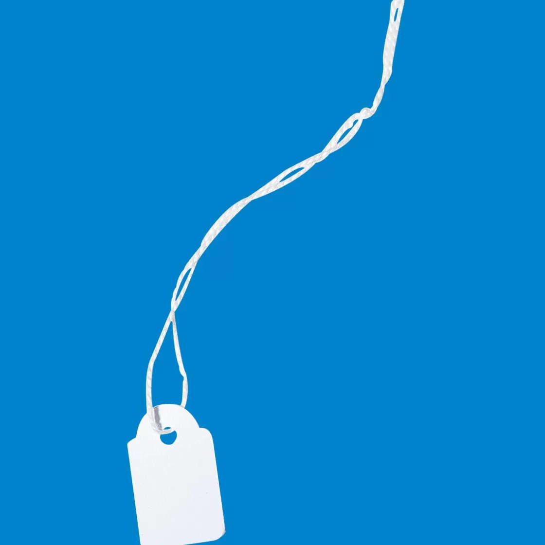 Etiquetaje>DecoWoerner Etiqueta Para Colgar Con Hilo, 15 X 24 Mm blanco