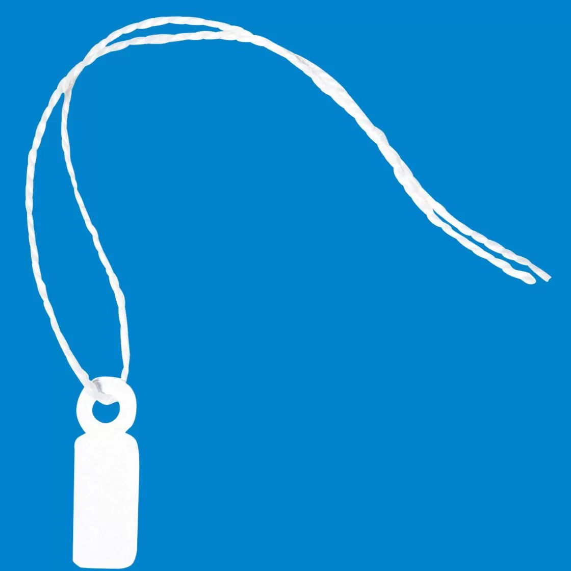 Etiquetaje>DecoWoerner Etiqueta Para Colgar Con Hilo, 18 X 29 Mm blanco