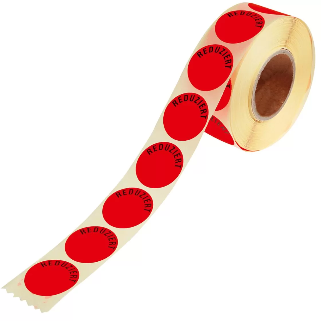 Etiquetaje | Material De Rebajas>DecoWoerner Etiquetas Promocionales Para Etiquetar Descuento, 1000 Piezas rojo