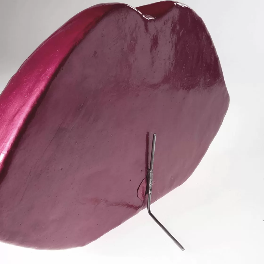 Decoración Temática>DecoWoerner Expositor Boca De Beso De Espuma Dura 50 Cm rojo