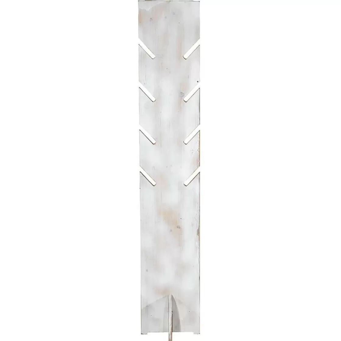Decoración Natural>DecoWoerner Expositor Tablas De Madera "Vintage" Altura 160 Cm blanco