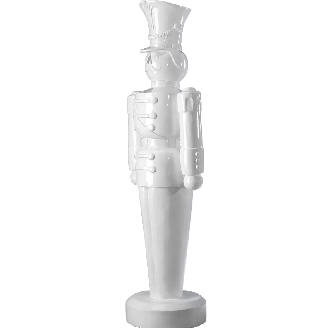 Decoración Navideña Xxl | Figuras De Navidad>DecoWoerner Figura De Soldado, 185 Cm blanco