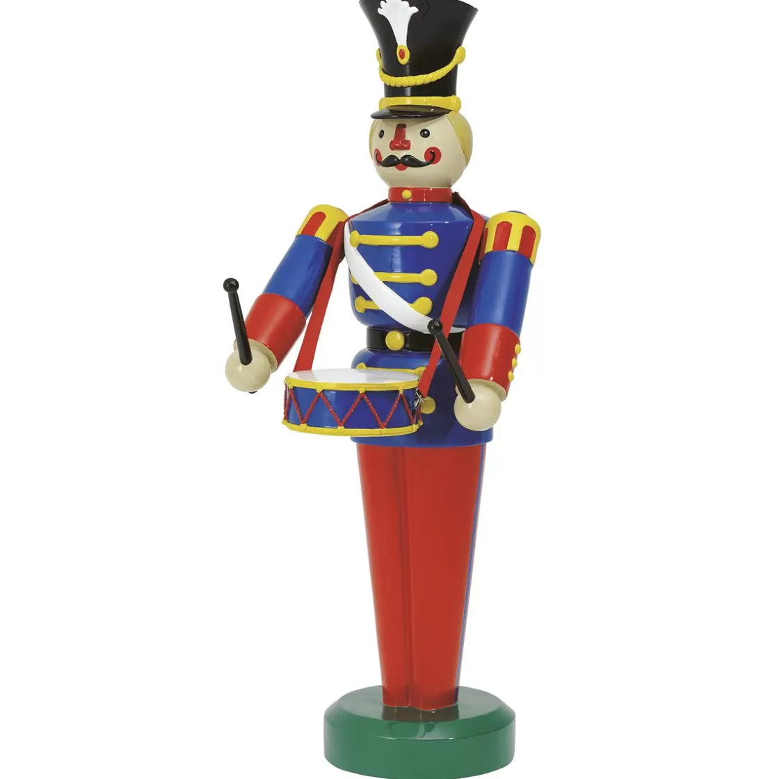 Decoración Navideña Xxl | Figuras De Navidad>DecoWoerner Figura De Soldado Con Tambor, 185 Cm multicolor