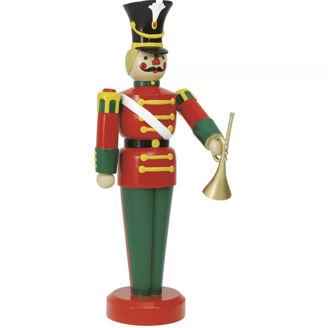 Decoración Navideña Xxl | Figuras De Navidad>DecoWoerner Figura De Soldado Con Trompeta, 185 Cm multicolor