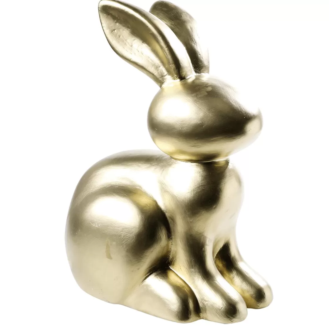 Decoración De Animales | Decoración De Pascua>DecoWoerner Figura Decorativa Conejo De Pascua Dorado, 50 Cm oro