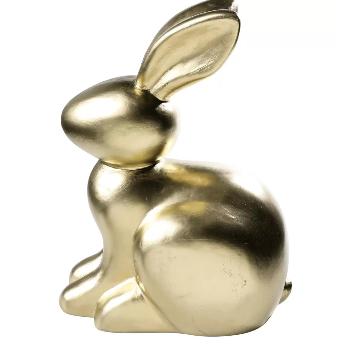 Decoración De Animales | Decoración De Pascua>DecoWoerner Figura Decorativa Conejo De Pascua Dorado, 50 Cm oro