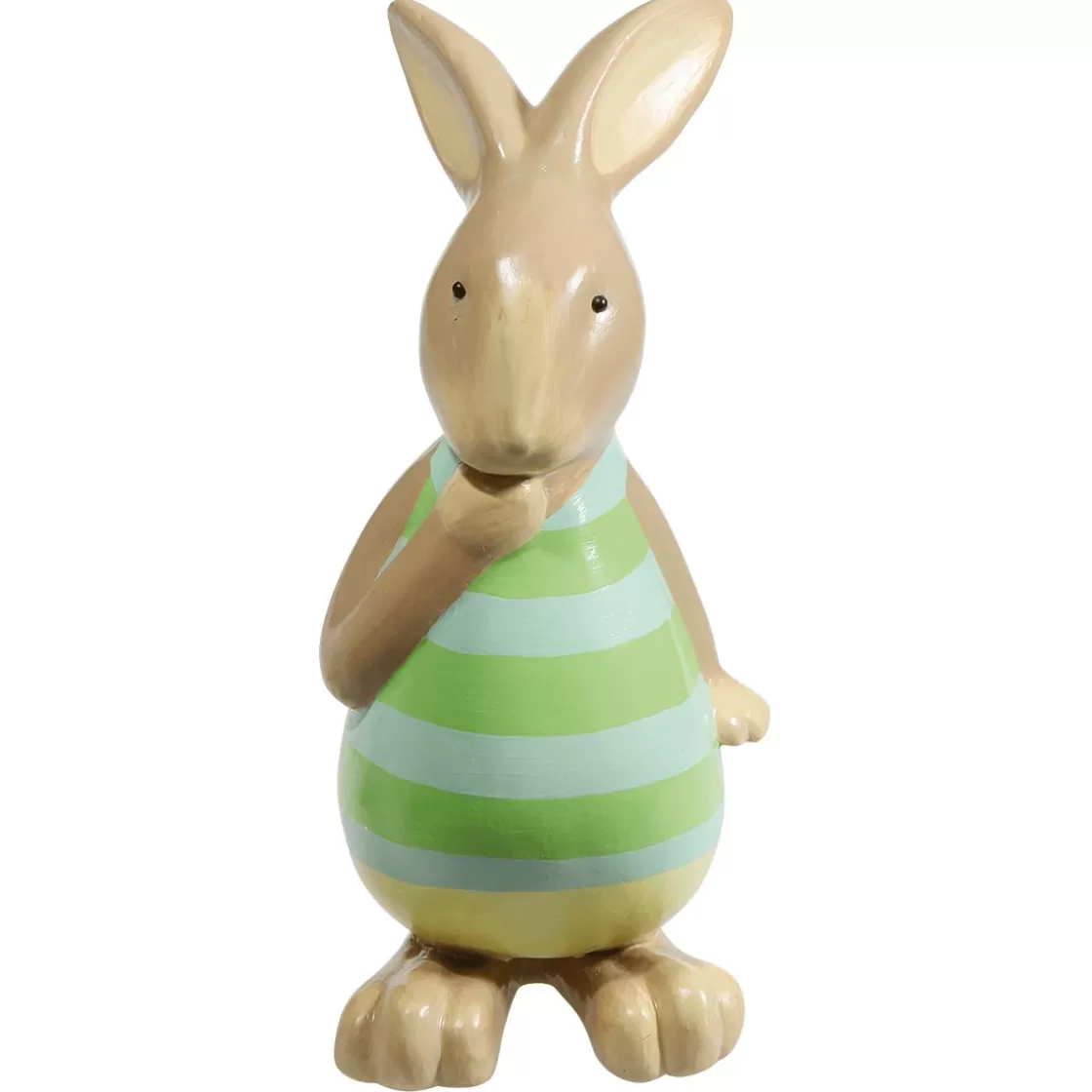 Decoración De Animales | Decoración De Pascua>DecoWoerner Figura Decorativa Conejo De Pascua , 39 Cm verde