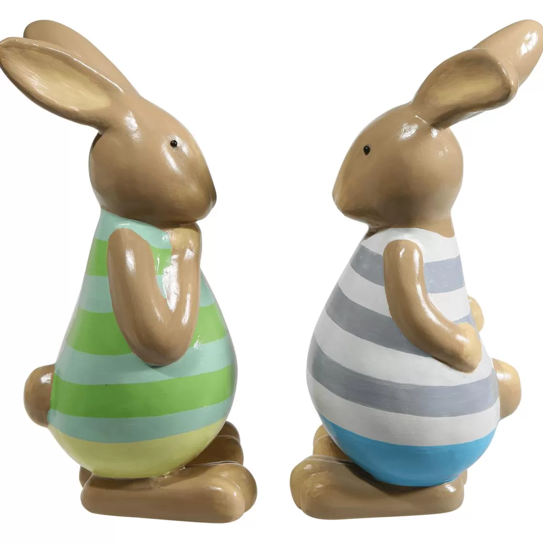 Decoración De Animales | Decoración De Pascua>DecoWoerner Figura Decorativa Conejo De Pascua , 39 Cm verde