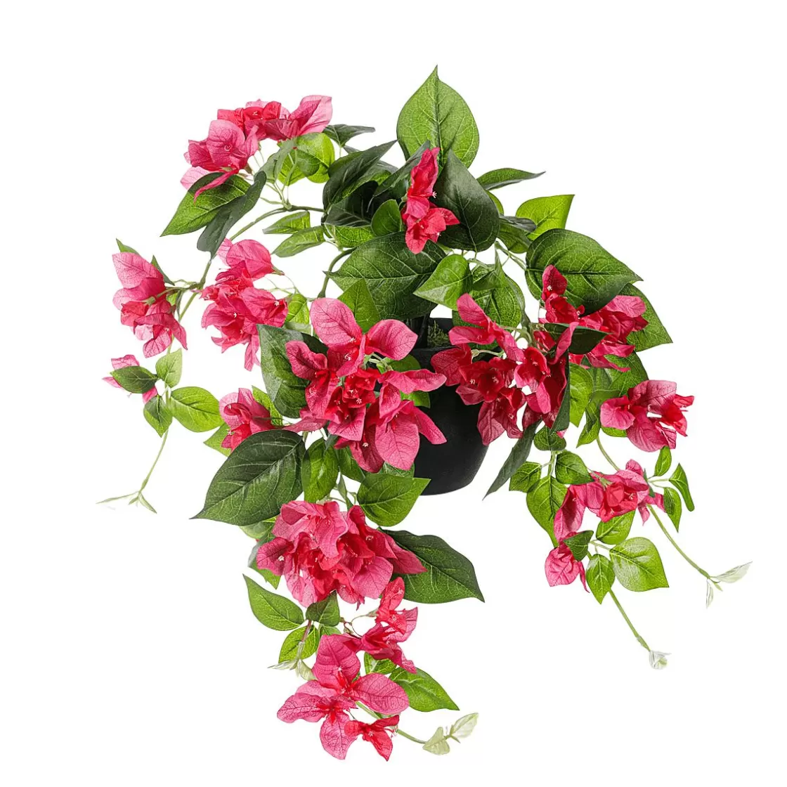 Plantas De Interior>DecoWoerner Flor Artificial Colgante Bougainvillea En Maceta 60 Cm rosa