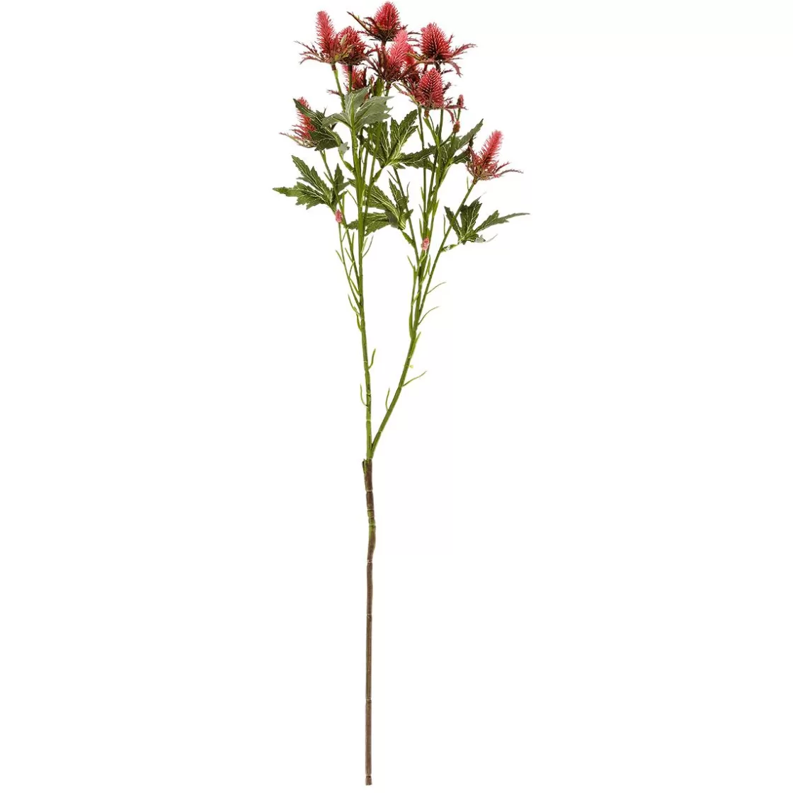 Decoración De Otoño | Flores Artificiales>DecoWoerner Flor Artificial Rama De Cardo , 68 Cm De Largo rojo