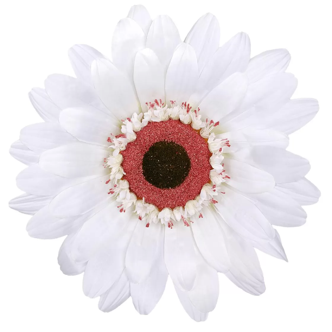 Decoración De Primavera | Cabezas De Flores Artificiales>DecoWoerner Flor De Gerbera Gigante Artificial, blanco