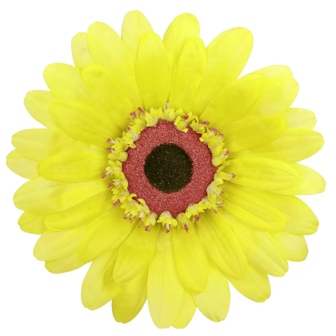 Decoración De Primavera | Cabezas De Flores Artificiales>DecoWoerner Flor De Gerbera Gigante Artificial, Marillo amarillo