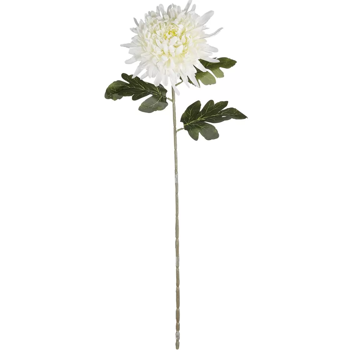 Flores Artificiales>DecoWoerner Flor De Tallo De Dalia Artificial, 80 Cm blanco