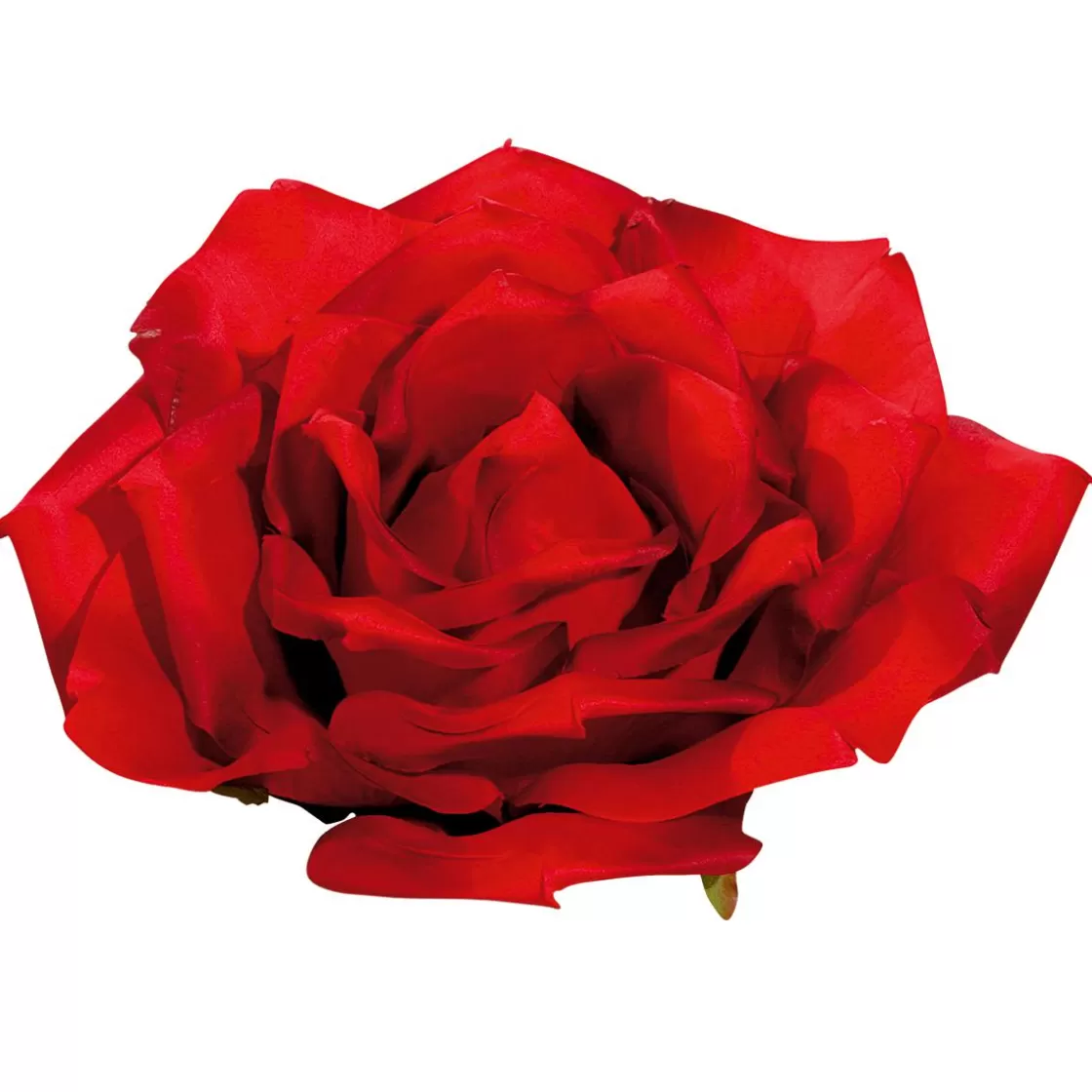 Decoración Temática | Cabezas De Flores Artificiales>DecoWoerner Flor Del Rosal XL Artificial, Ø 40 Cm, Color rojo