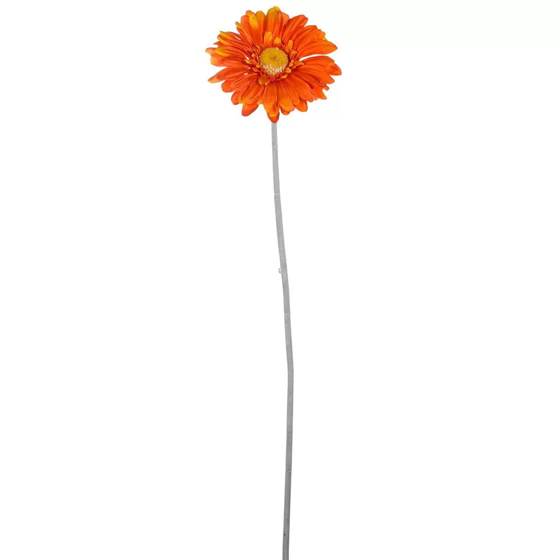 Flores Artificiales>DecoWoerner Flores Artificiales Gerbera 2 Piezas naranja