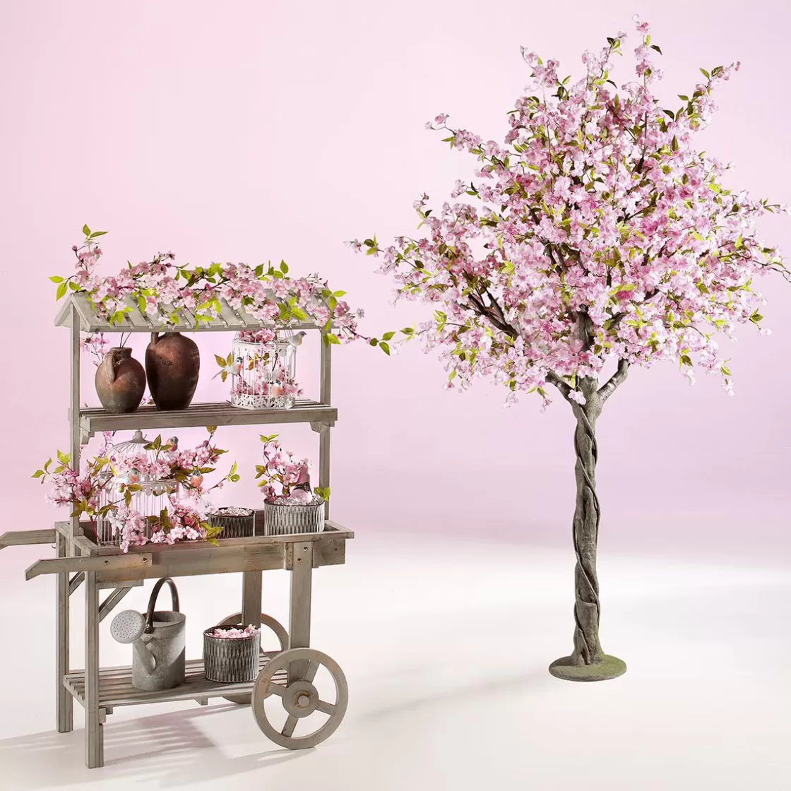 Decoración Dispersa | Decoración Temática>DecoWoerner Flores De Cerezo Decorativas Para Dispersar, do rosa