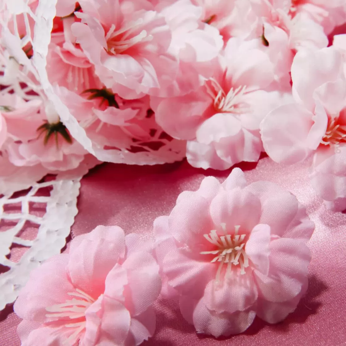 Decoración Dispersa | Decoración Temática>DecoWoerner Flores De Cerezo Decorativas Para Dispersar, do rosa
