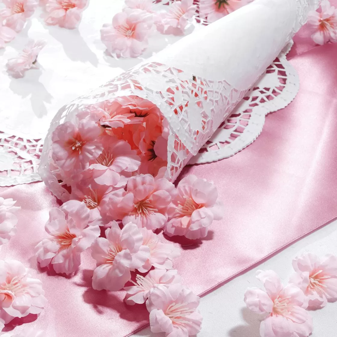 Decoración Dispersa | Decoración Temática>DecoWoerner Flores De Cerezo Decorativas Para Dispersar, do rosa