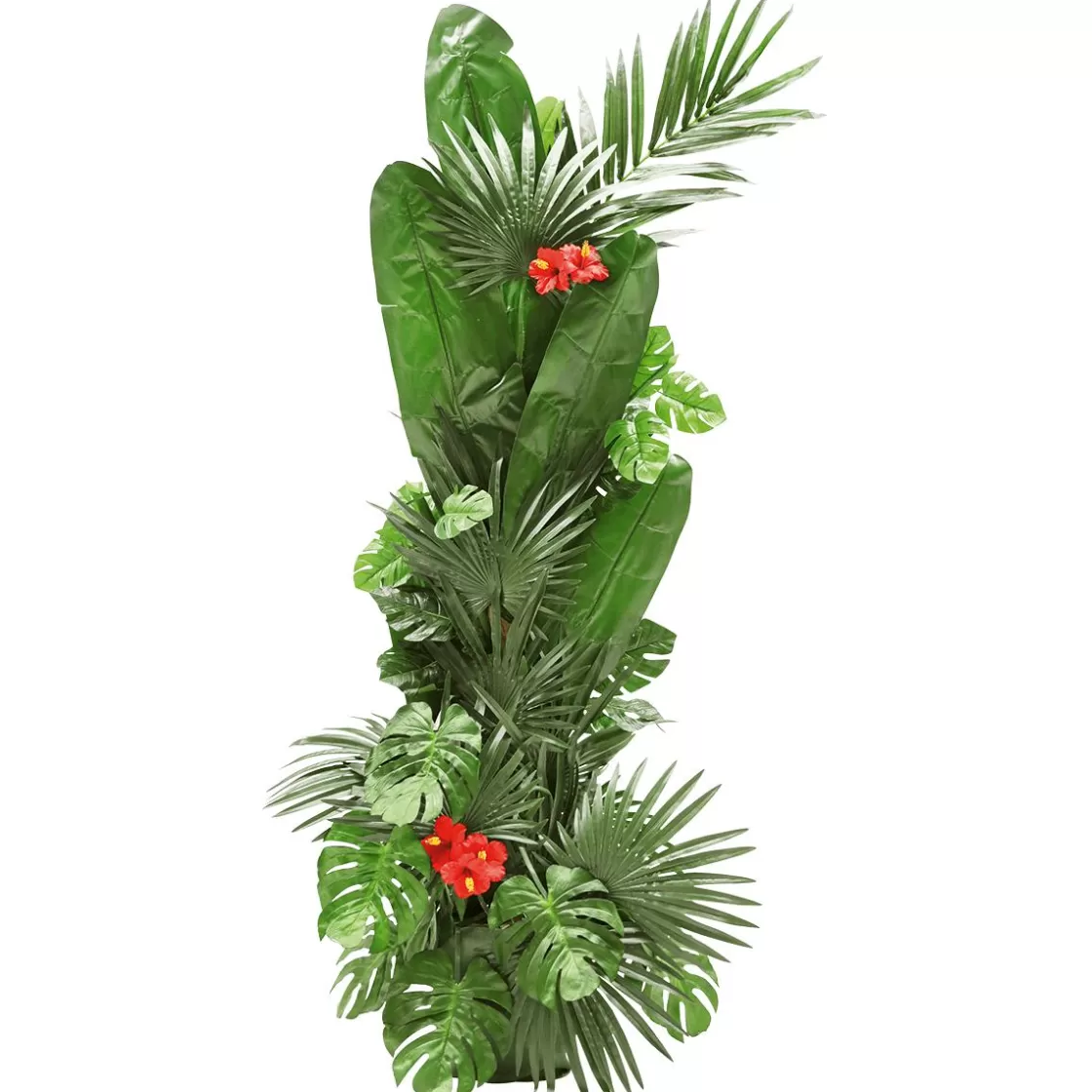 Decoración De Verano | Hojas>DecoWoerner Fronda De Areca Gigante Decorativa, Longitud 180 Cm verde