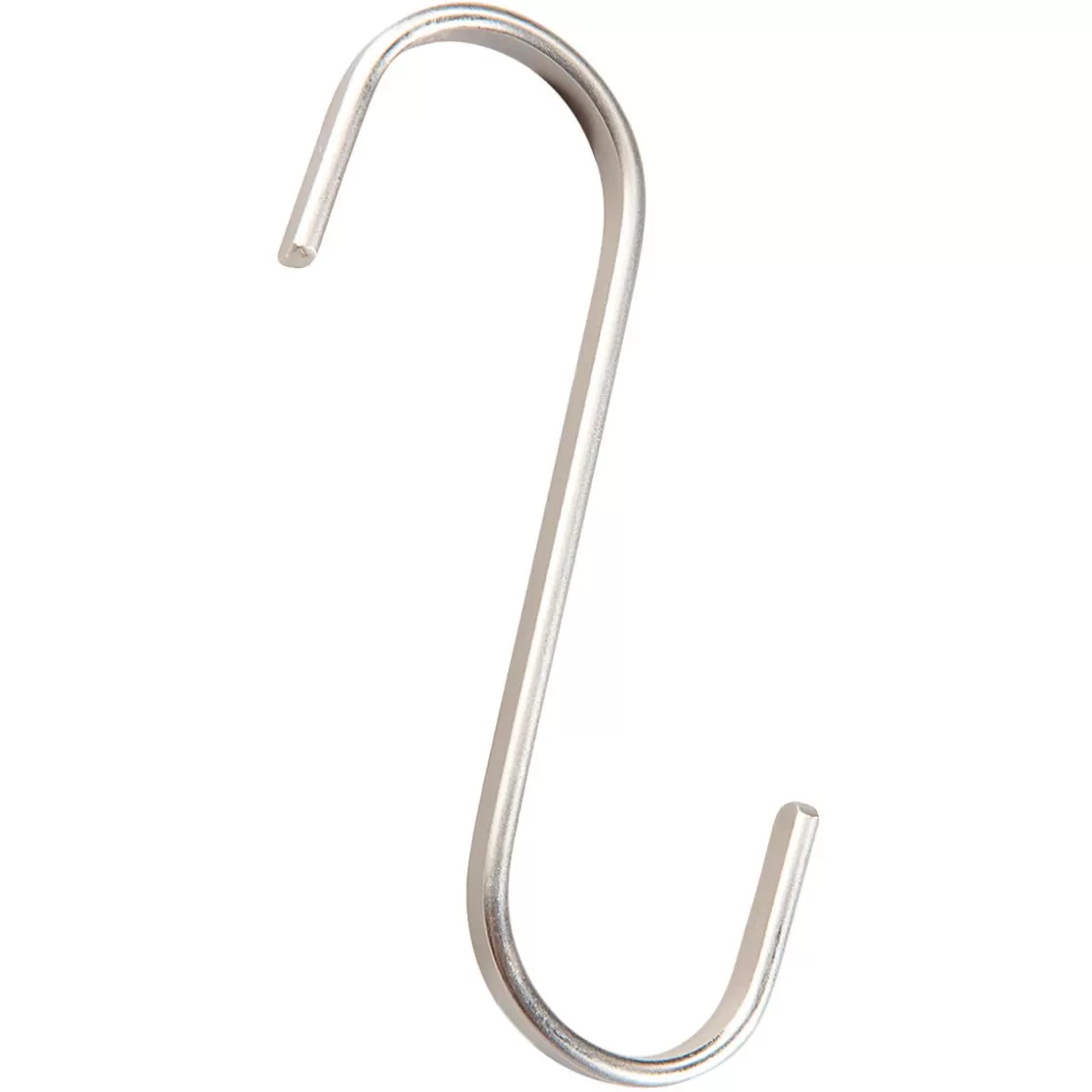 Perchas | Ayudas Y Herramientas De Decoración>DecoWoerner Gancho En Forma De S, Longitud 12 Cm, Percha Mate plata