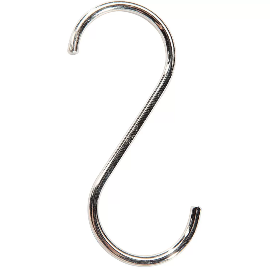 Perchas | Ayudas Y Herramientas De Decoración>DecoWoerner Gancho Para Abrigo En Forma De S, Longitud 12 Cm plata
