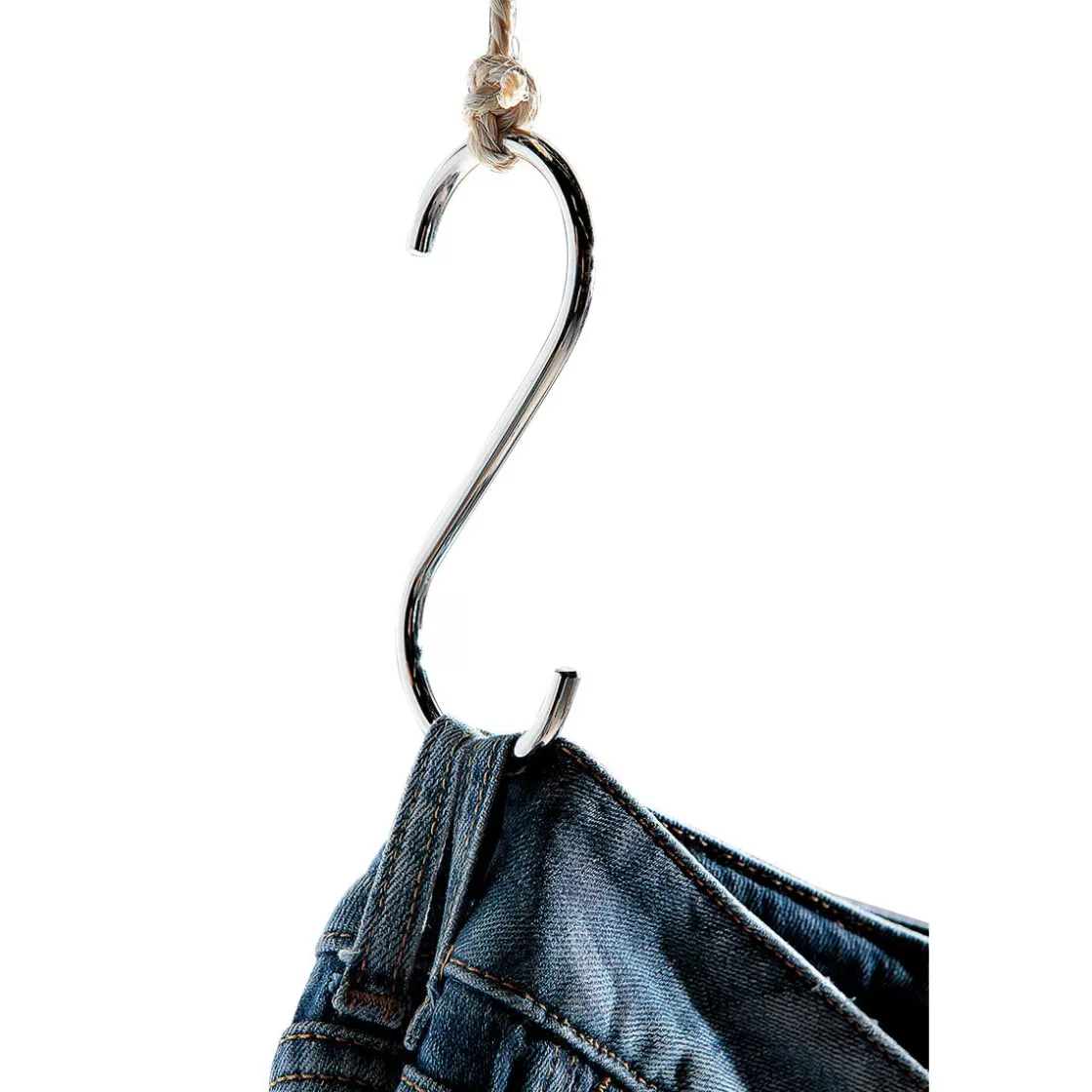 Perchas | Ayudas Y Herramientas De Decoración>DecoWoerner Gancho Para Abrigo En Forma De S, Longitud 12 Cm plata