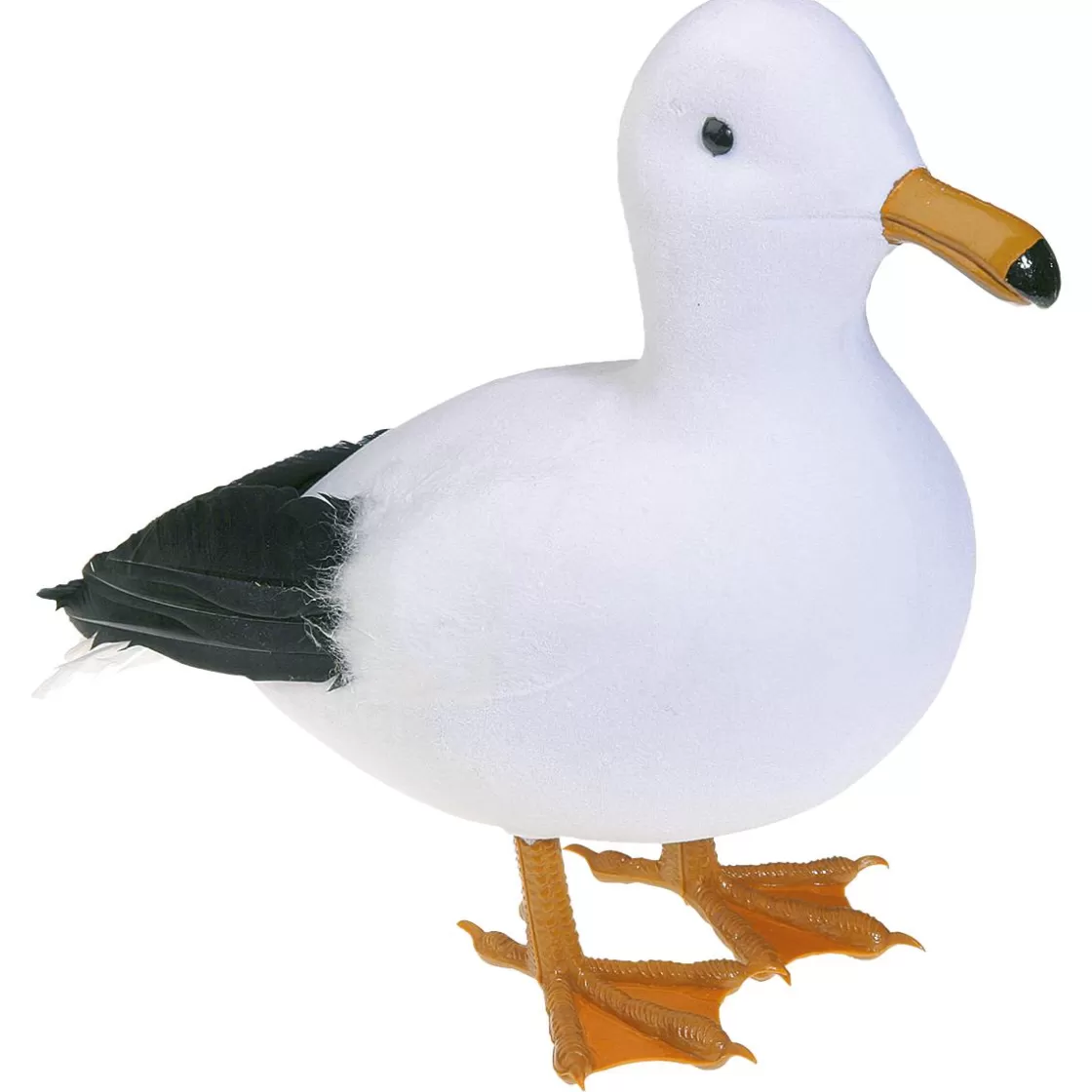 Decoración De Animales | Decoración De Verano>DecoWoerner Gaviota Decorativa De Pie, Altura: 28 Cm blanco
