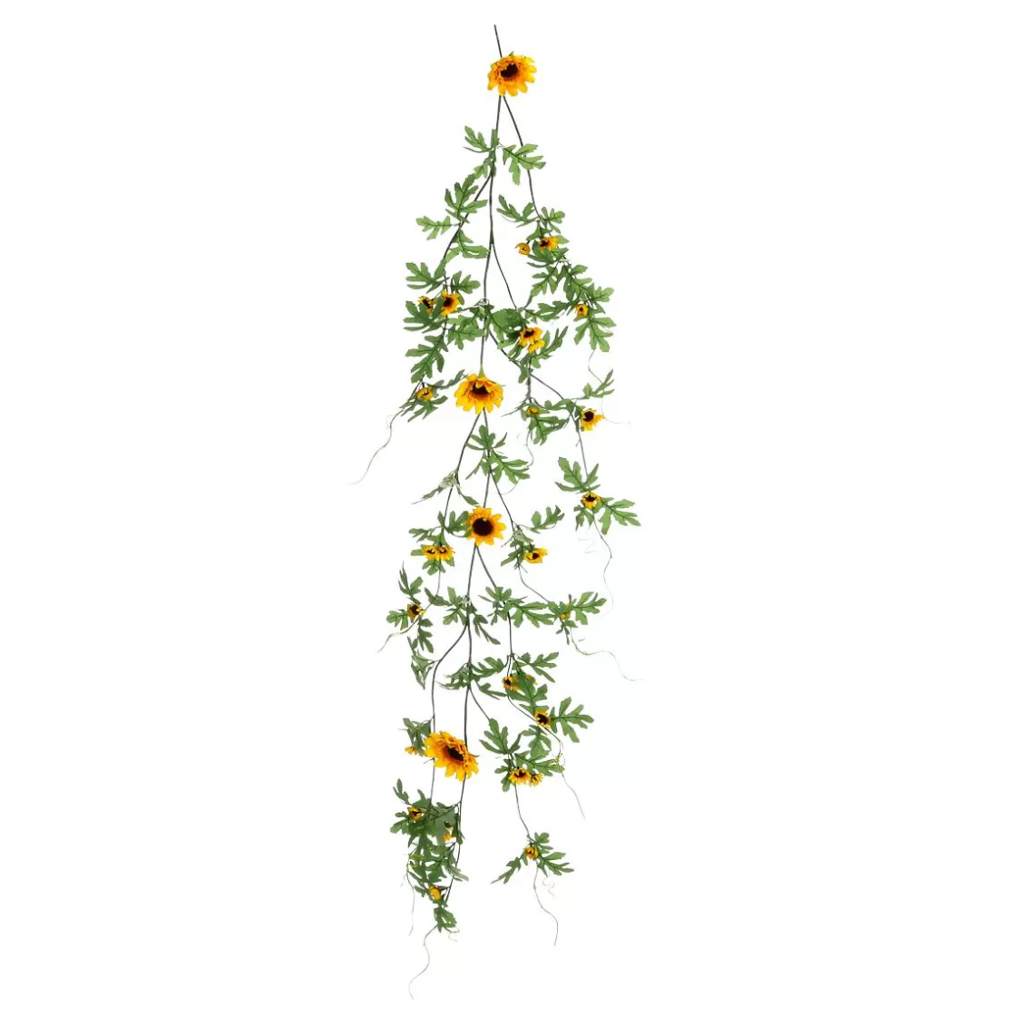 Decoración De Otoño | Guirnaldas Y Vides>DecoWoerner Girasol Artificial Enredadera 125 Cm amarillo