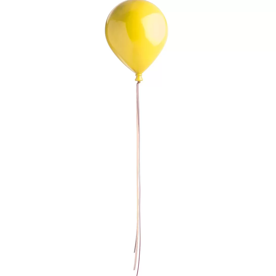 Decoración Temática | Decoración De Primavera>DecoWoerner Globo De Plástico Amarillo Ø 28 Cm