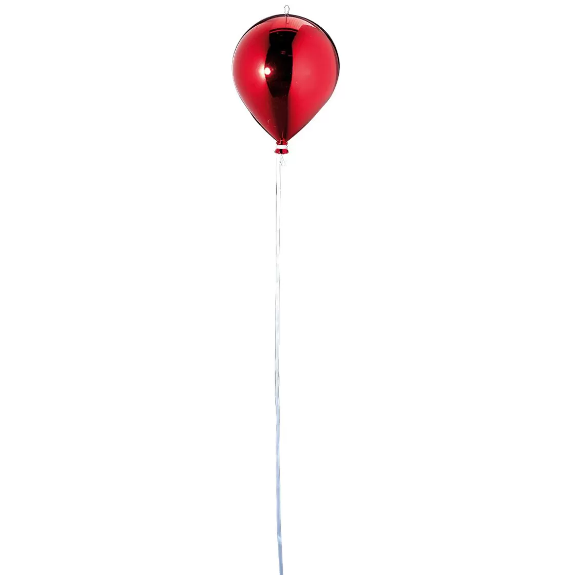 Decoración Temática | Decoración De Primavera>DecoWoerner Globo De Plástico Metálico Ø 20 Cm rojo