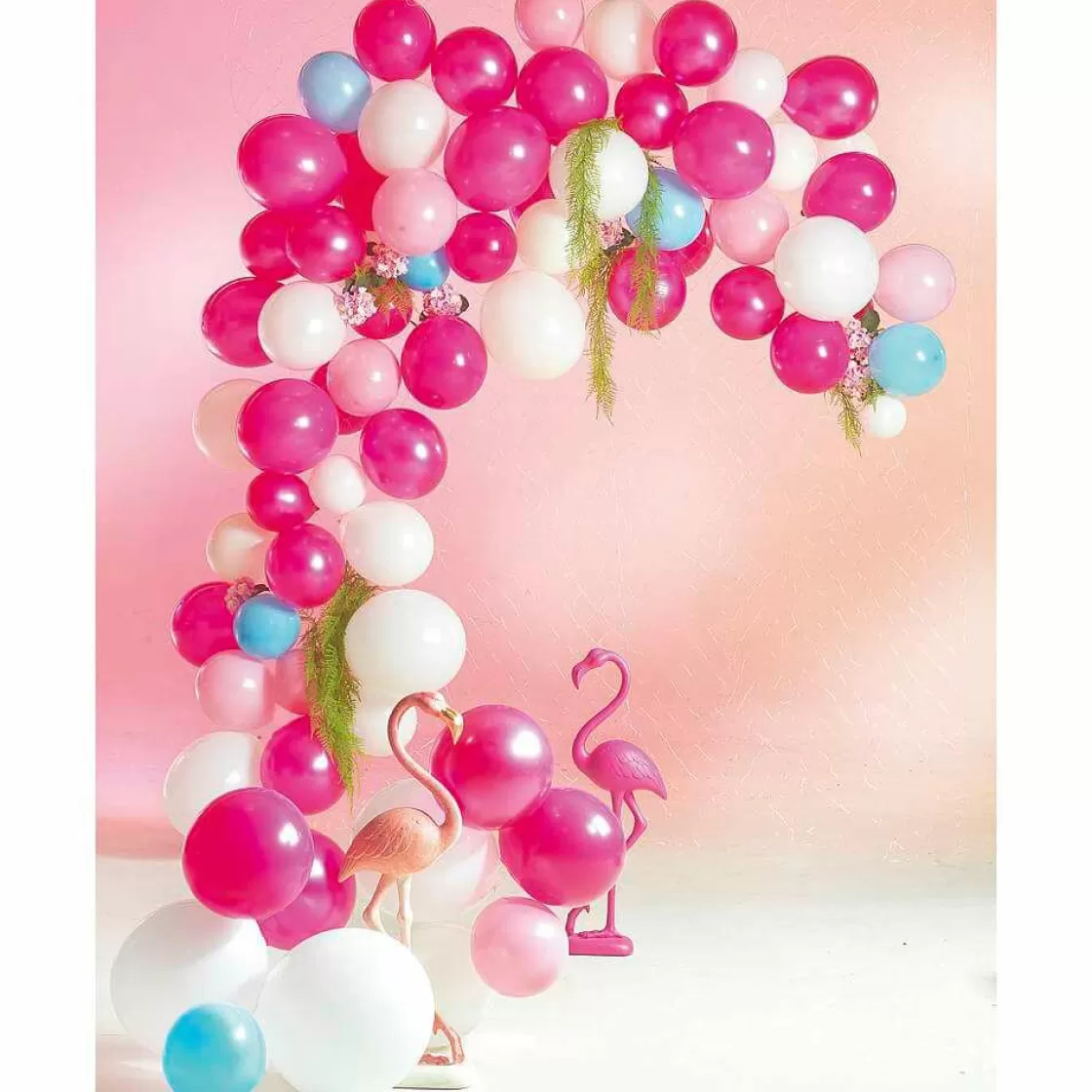 Decoración Temática>DecoWoerner Globos, 100 Cm, Color Fucsia rosa