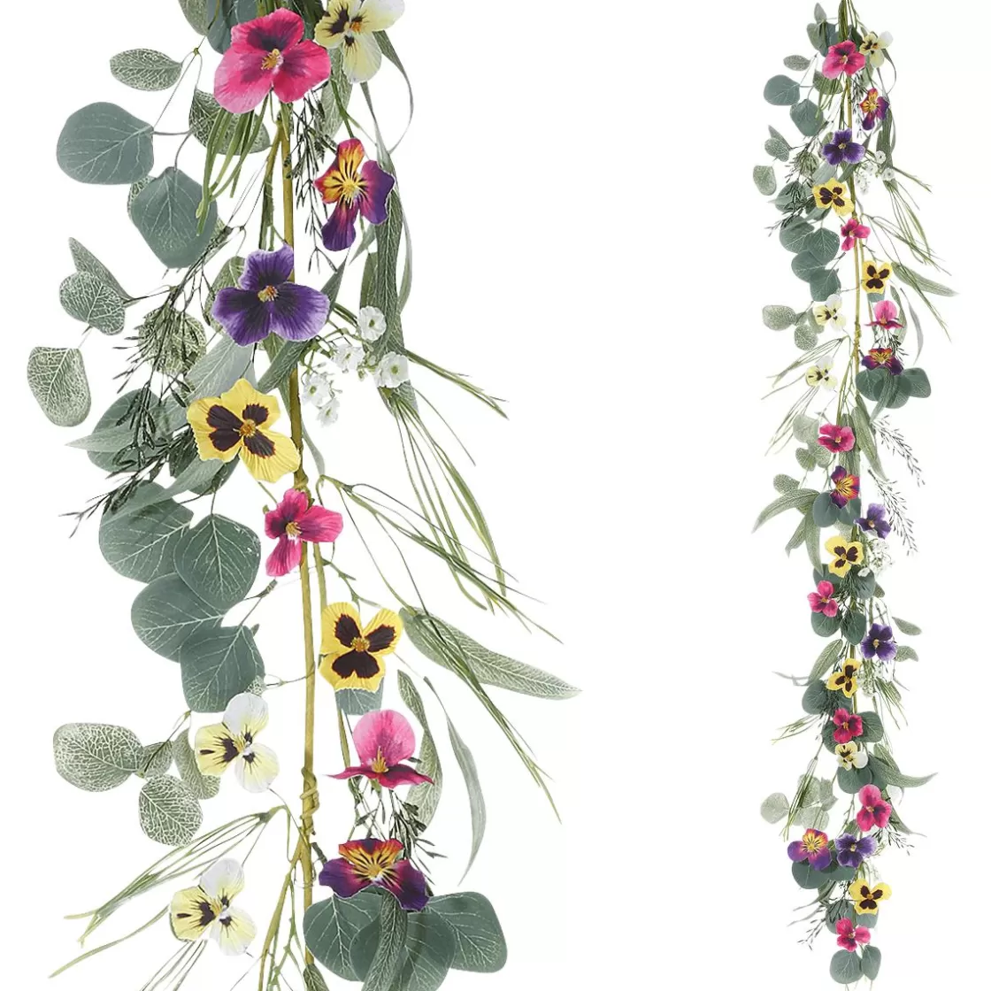 Guirnaldas Y Vides>DecoWoerner Guirnalda Artificial De Flores Enredadera Colorida 155 Cm multicolor
