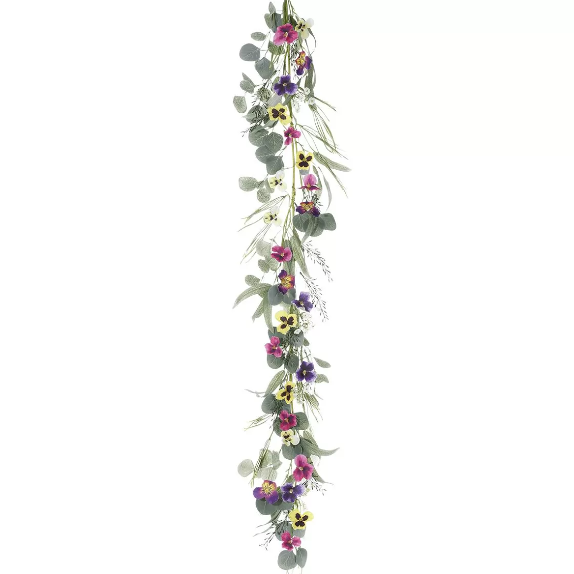 Guirnaldas Y Vides>DecoWoerner Guirnalda Artificial De Flores Enredadera Colorida 155 Cm multicolor