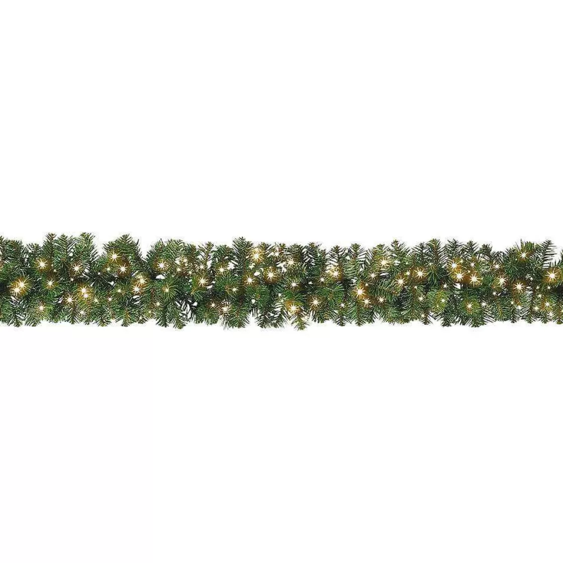 Guirnaldas De Navidad>DecoWoerner Guirnalda De Abeto Deluxe, LED, 270 Cm, Ø 25 Cm verde