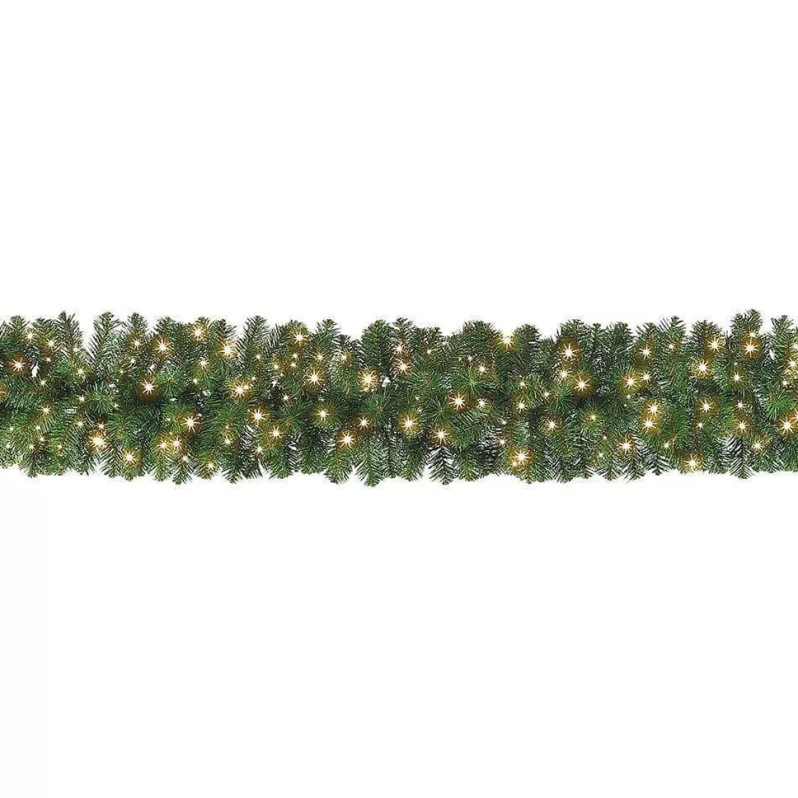 Guirnaldas De Navidad>DecoWoerner Guirnalda De Abeto Deluxe, LED, 270 Cm, Ø 30 Cm verde