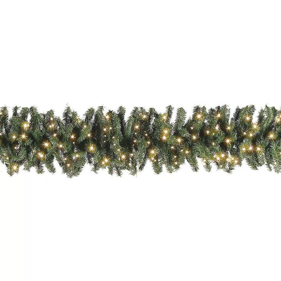 Guirnaldas De Navidad>DecoWoerner Guirnalda De Abeto Estándar, LED, 270 Cm, Ø 30 Cm verde