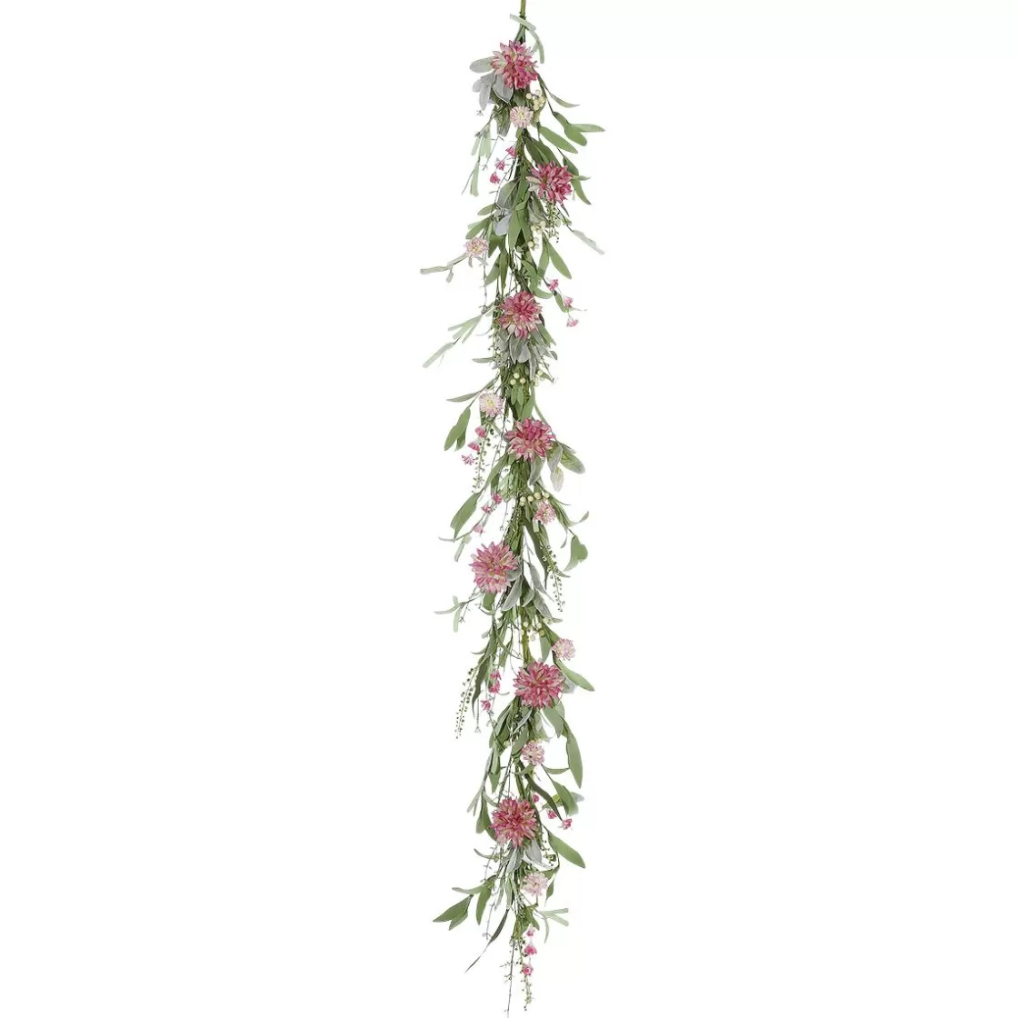 Decoración De Verano | Decoración De Primavera>DecoWoerner Guirnalda De Dalias Artificiales 158 Cm rosa