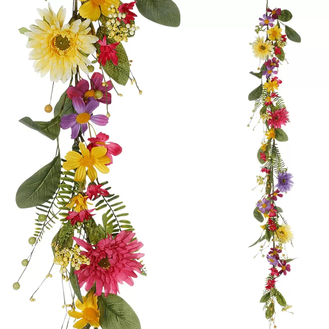 Guirnaldas Y Vides>DecoWoerner Guirnalda De Flores Artificiales De Campo Gerbera Vid Artificial 140 Cm multicolor