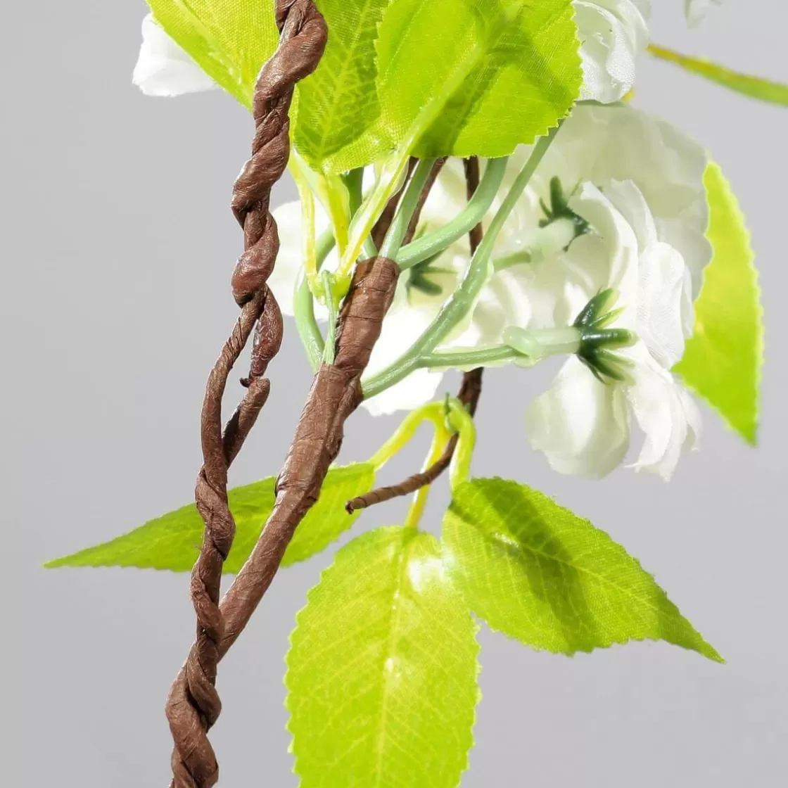 Decoración De Primavera | Guirnaldas Y Vides>DecoWoerner Guirnalda De Flores De Cerezo Artificial 110 Cm blanco