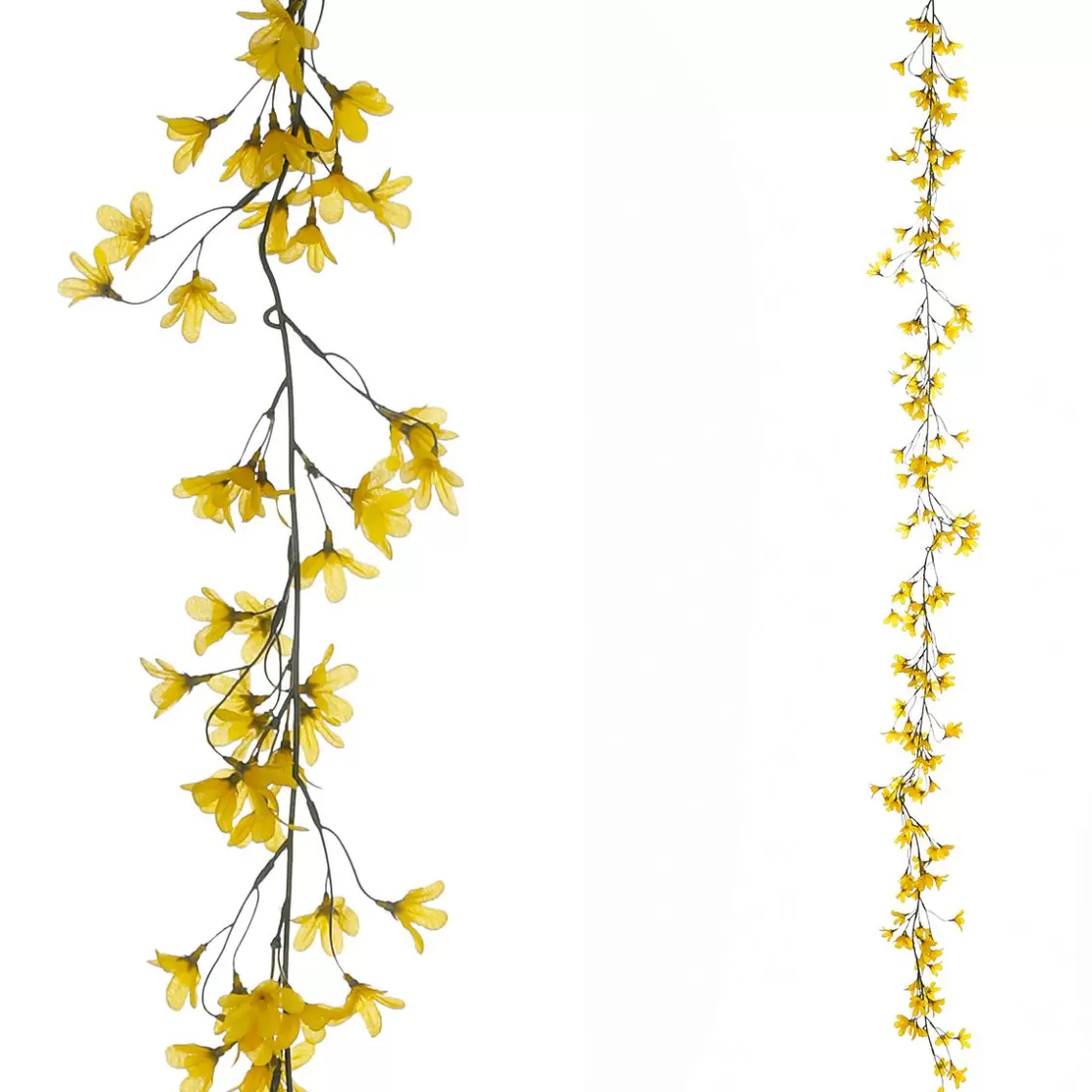 Guirnaldas Y Vides>DecoWoerner Guirnalda De Forsitias Artificiales Amarilla 180 Cm amarillo