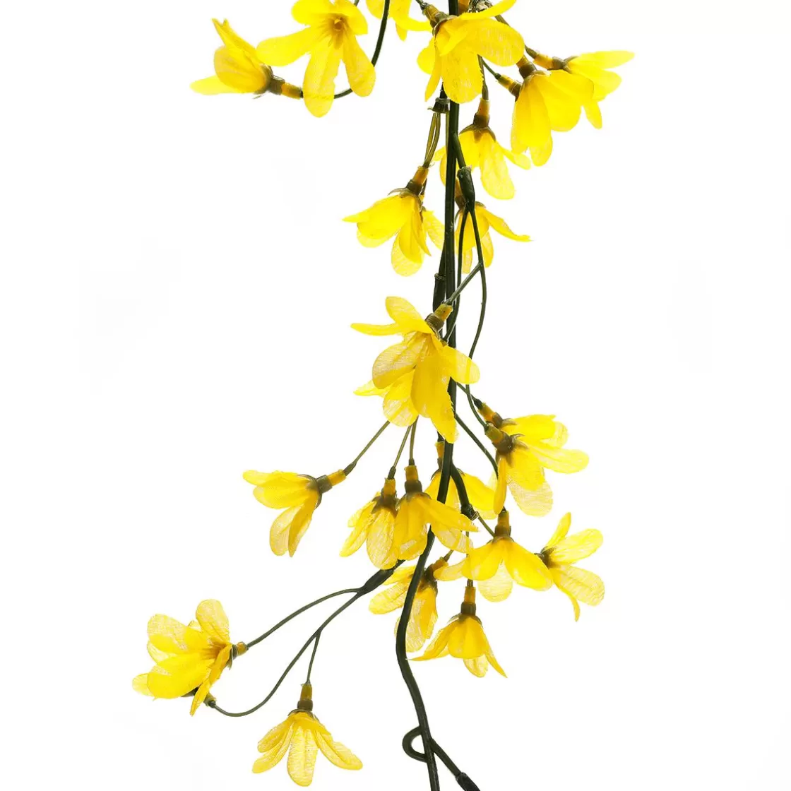 Guirnaldas Y Vides>DecoWoerner Guirnalda De Forsitias Artificiales Amarilla 180 Cm amarillo