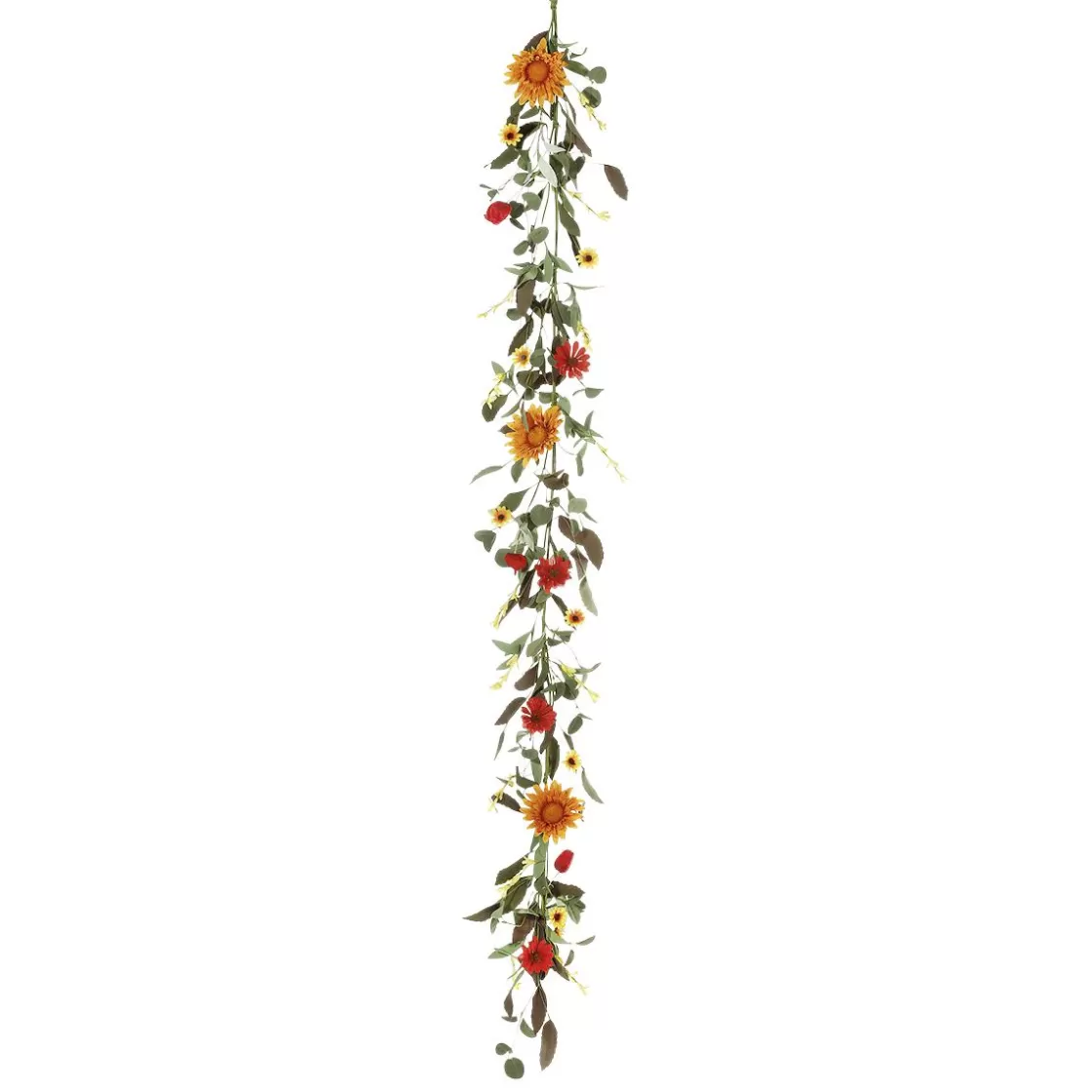 Decoración De Verano | Decoración De Primavera>DecoWoerner Guirnalda De Gerberas Artificiales Enredadera Artificial 183 Cm naranja