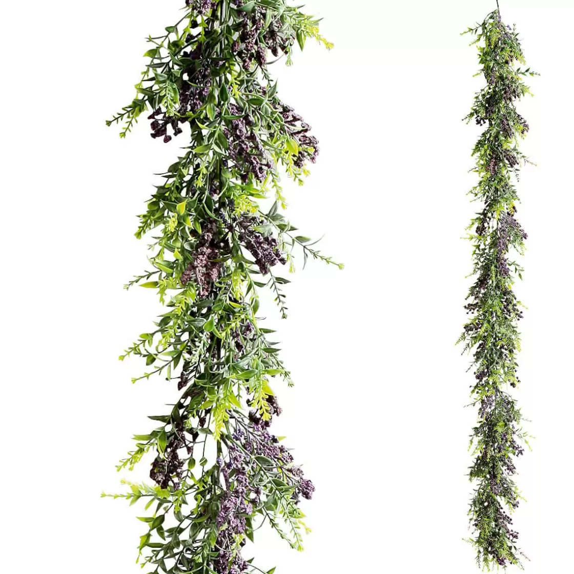 Guirnaldas Y Vides>DecoWoerner Guirnalda De Lavanda Artificial, Longitud 135 Cm violeta