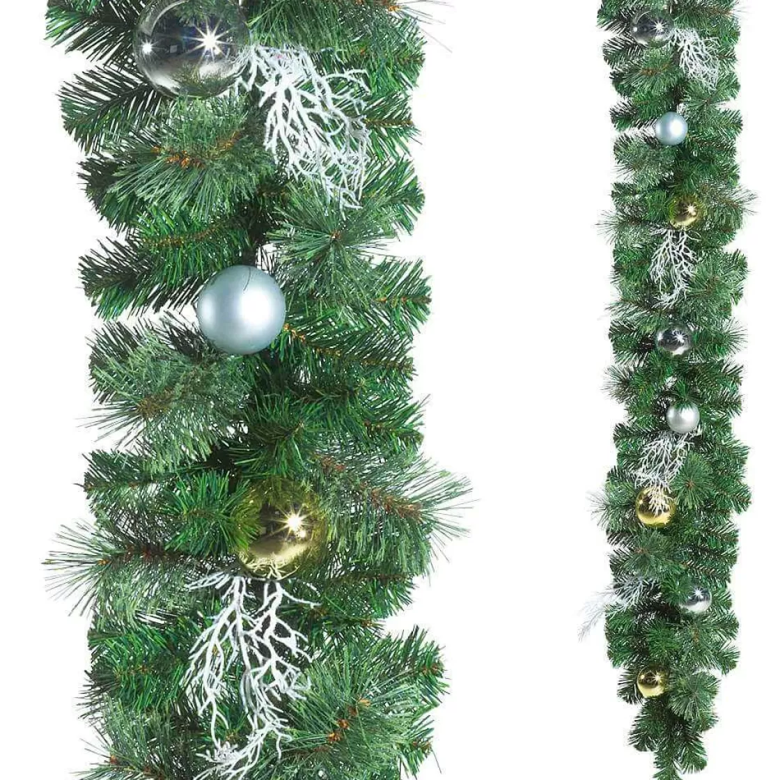 Guirnaldas De Navidad>DecoWoerner Guirnalda De Navidad 180 Cm verde