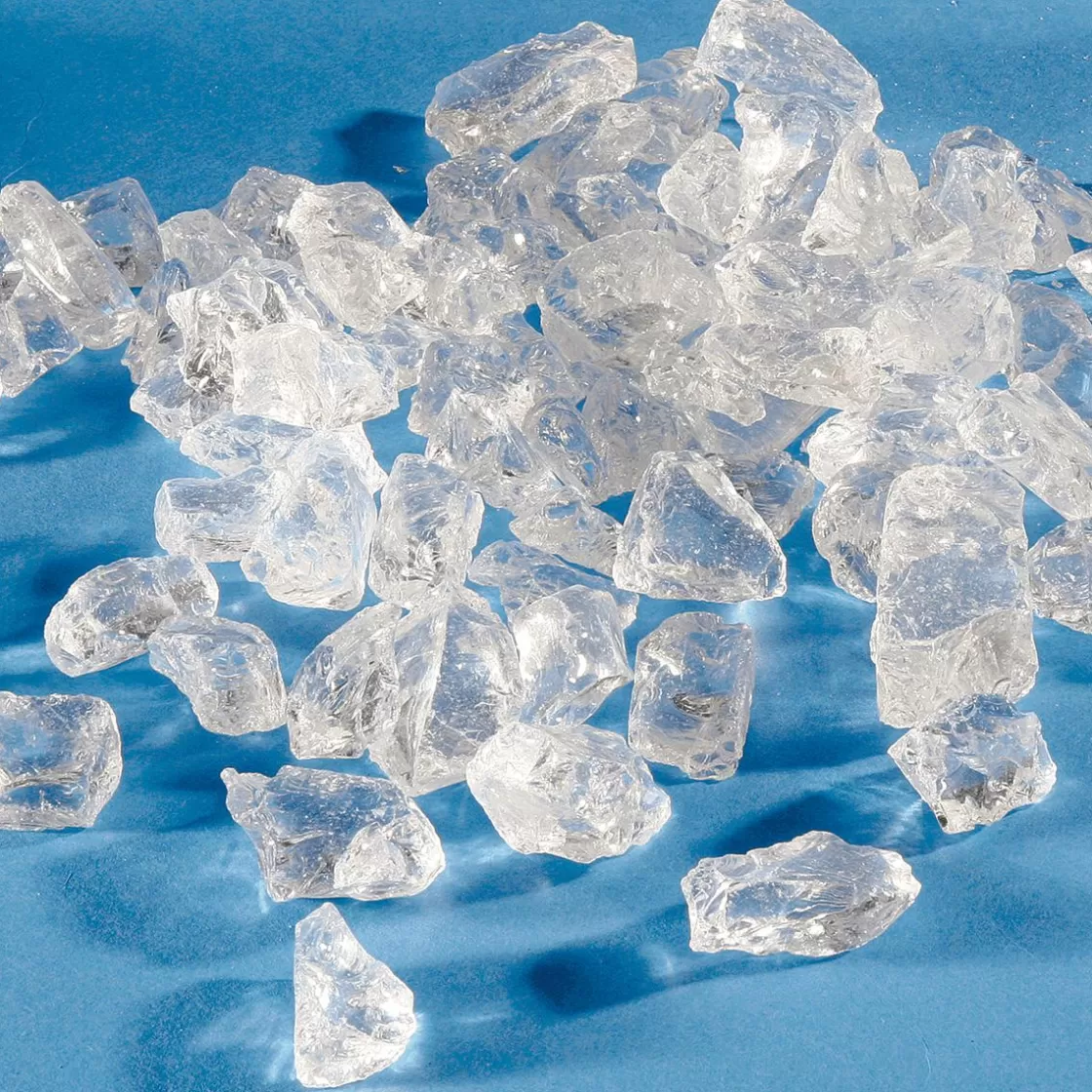Decoración Dispersa | Decoración De Invierno>DecoWoerner Hielo Picado Decorativo De Vidrio 20 - 40 Mm, 6 Kg transparente
