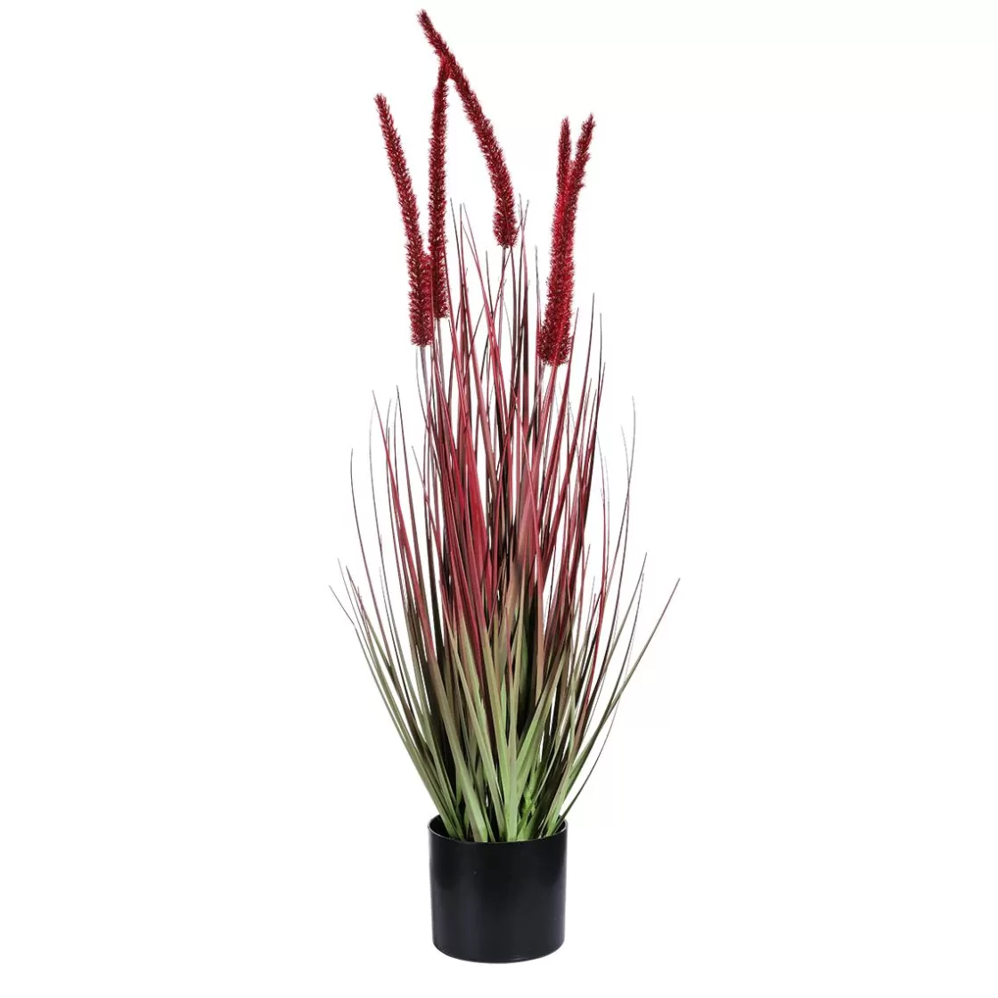 Hierba Decorativa>DecoWoerner Hierba De Caña Artificial En La Maceta Altura 67 Cm rojo